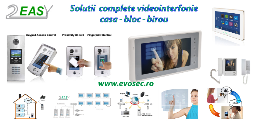 2 Easy - solutii complete videointerfonie